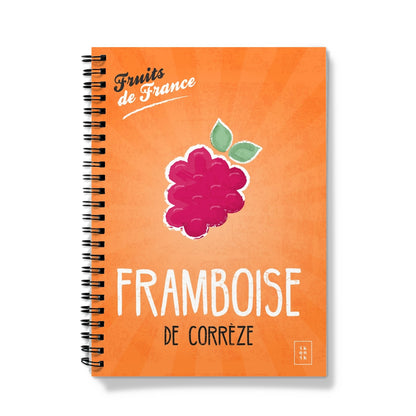 Notebook Framboise | Fruits de France