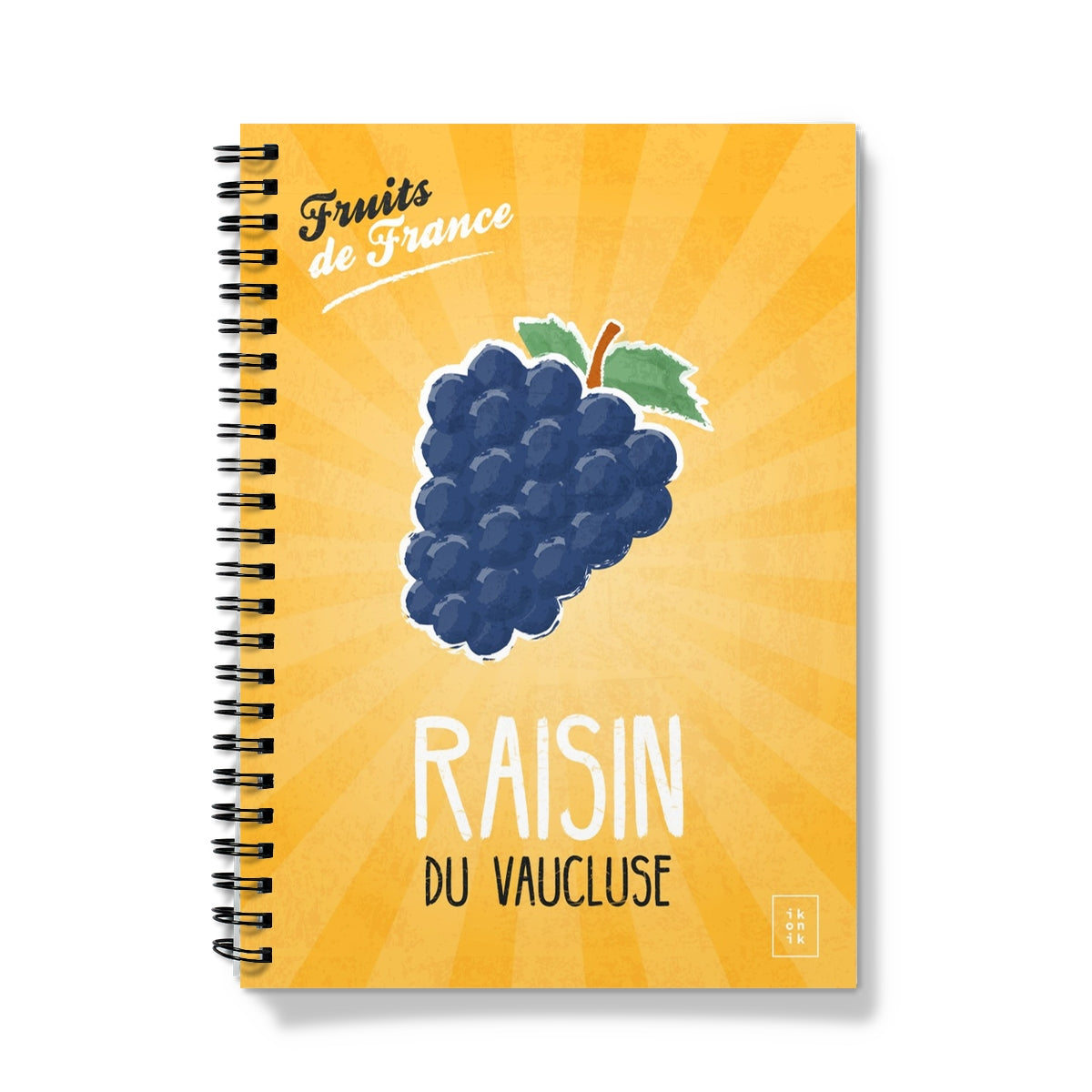 Notebook Raisin | Fruits de France