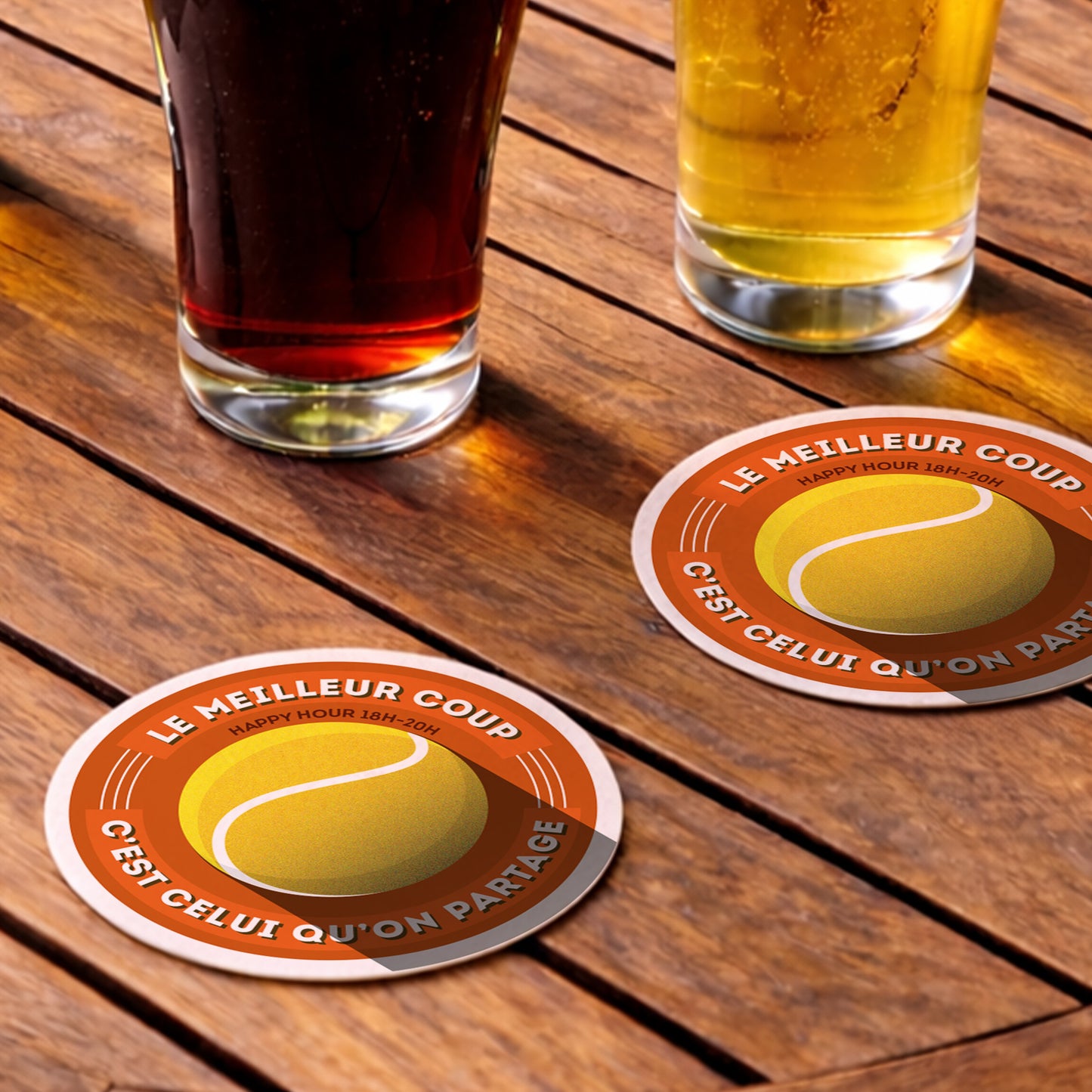 Coasters | Tennis (x6)