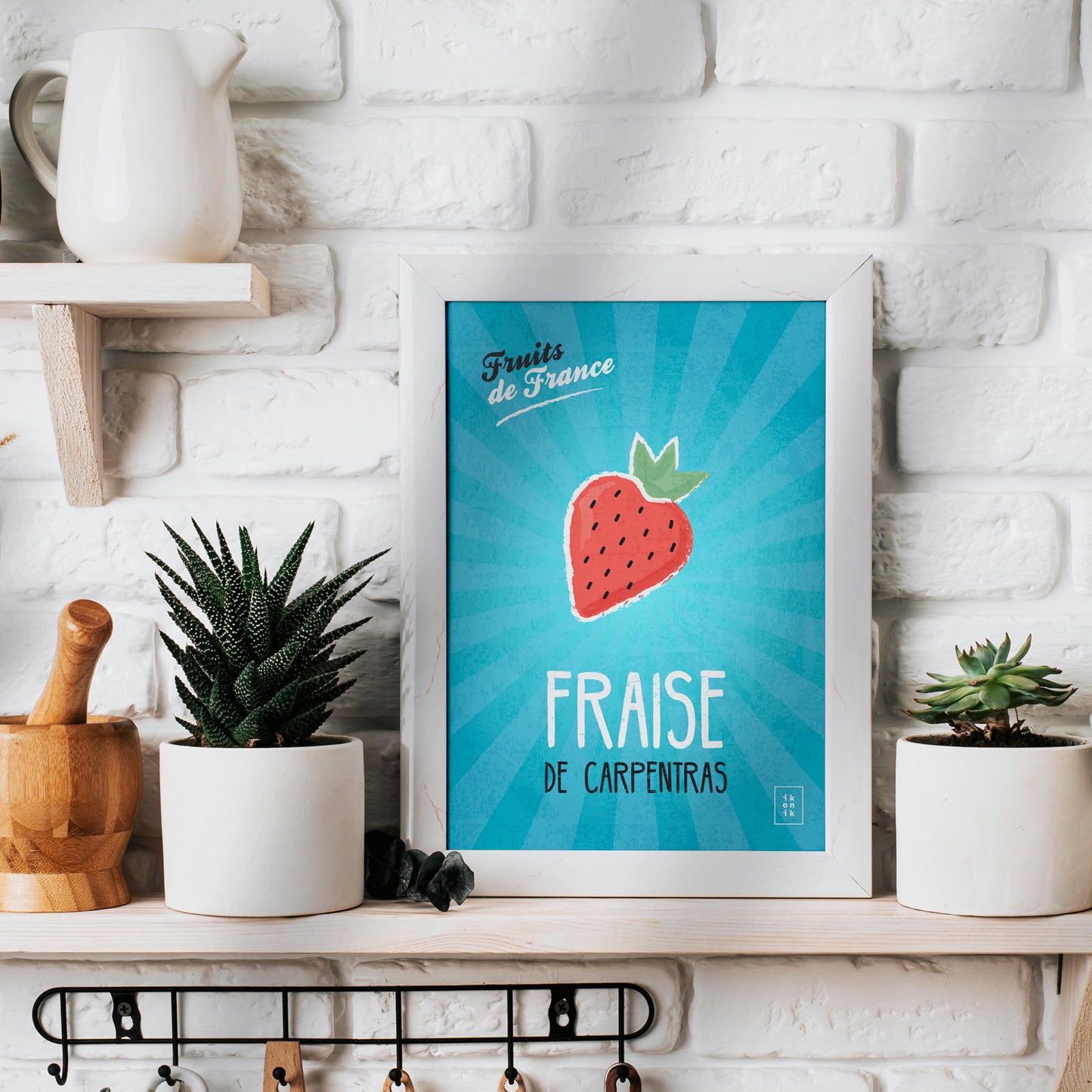 Carte Fraise | Fruits de France