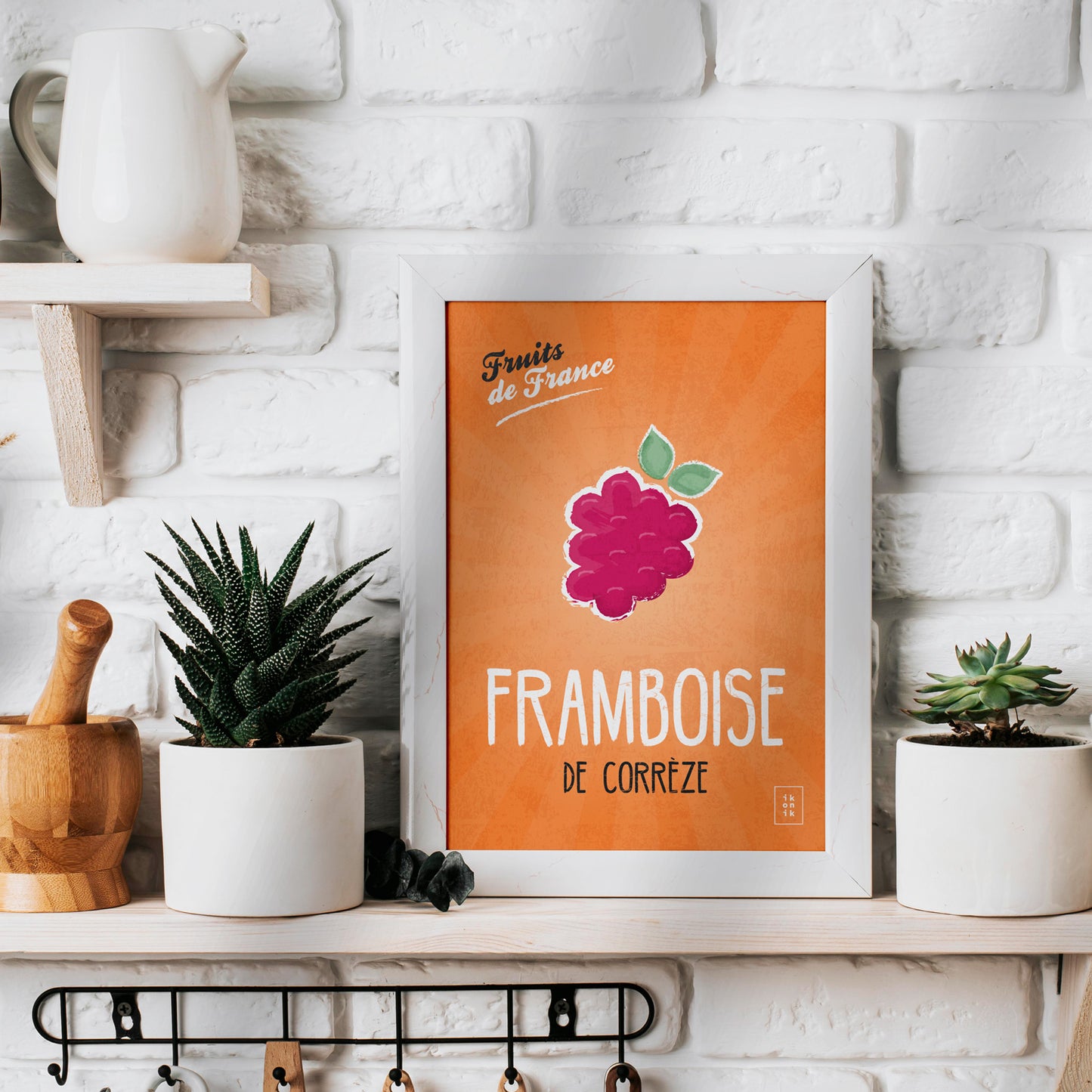 Carte Framboise | Fruits de France