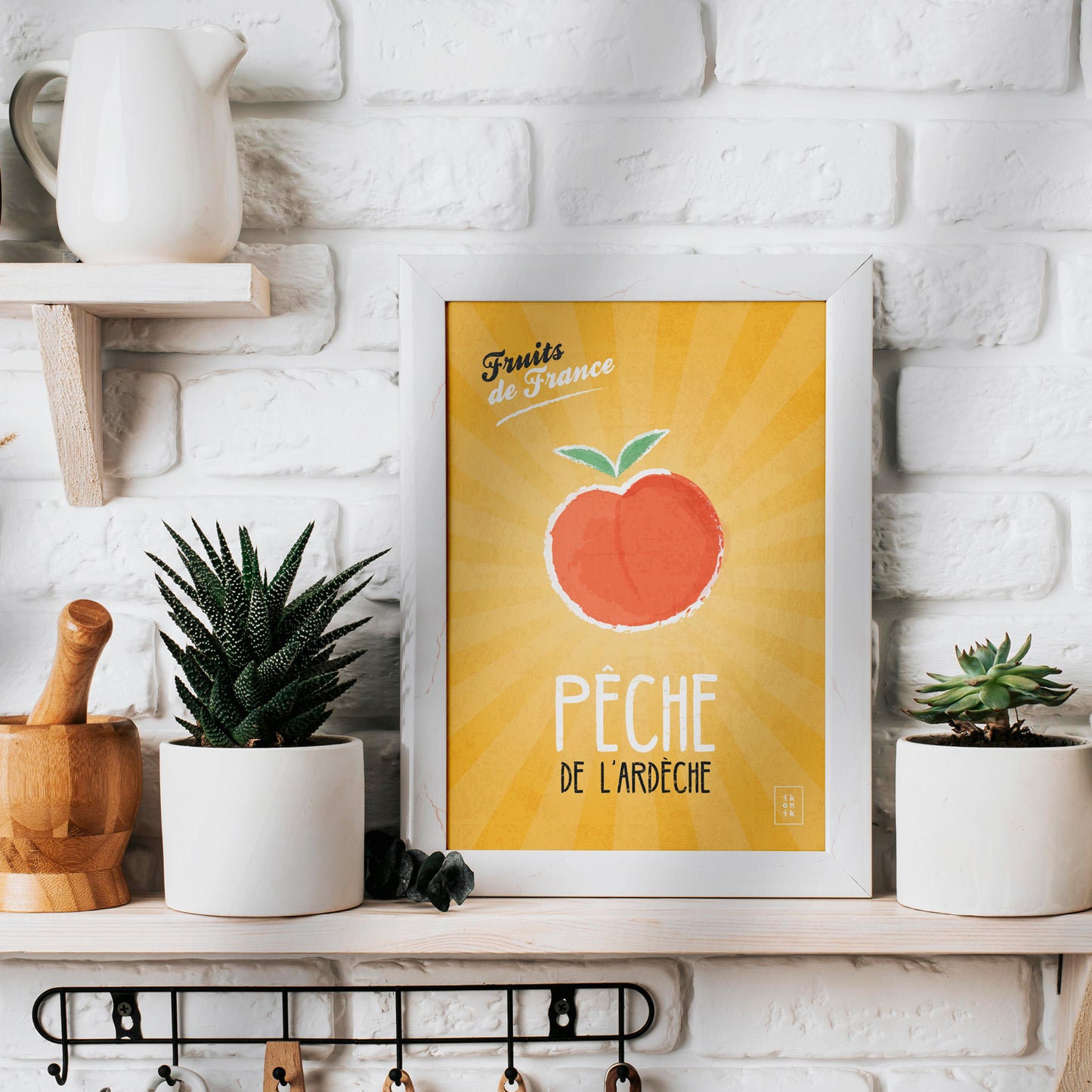 Carte Pêche | Fruits de France