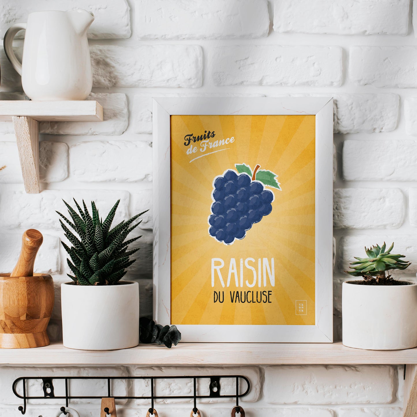 Carte Raisin | Fruits de France