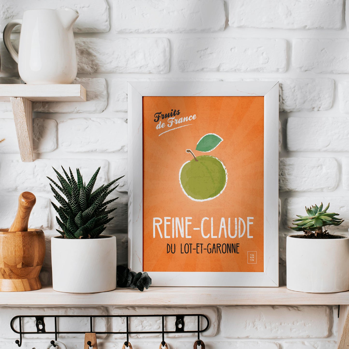 Queen Claude Card | Fruits of France