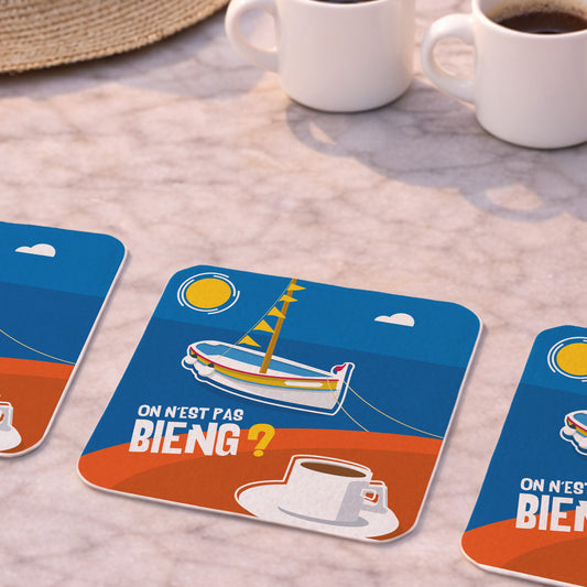 Dessous-de-verre | Le Café (x6)