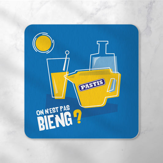 Dessous-de-verre | Le Pastis (x6)