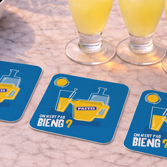 Dessous-de-verre | Le Pastis (x6)