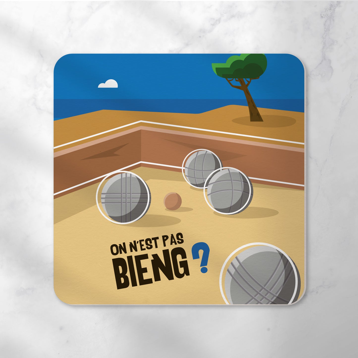 Coasters | The Petanque (x6)