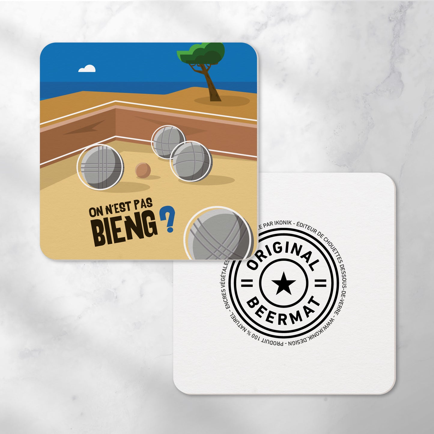 Coasters | The Petanque (x6)