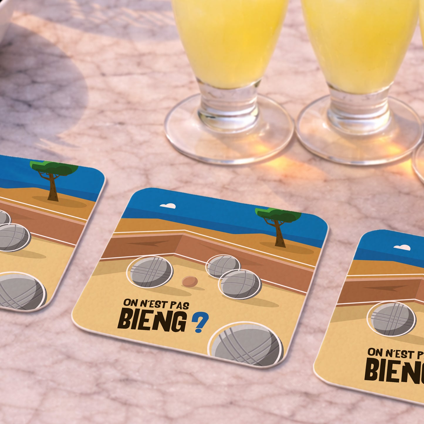 Coasters | The Petanque (x6)