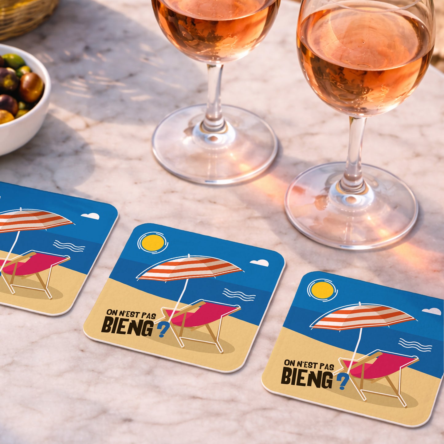 Coasters | The Deckchair (x6)