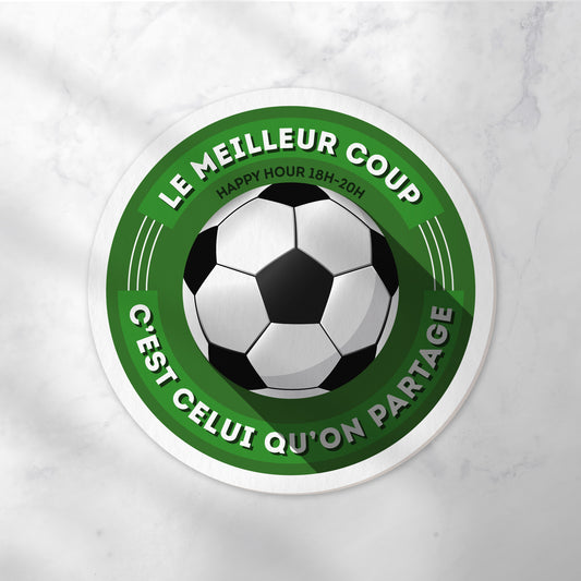 Dessous-de-verre | Football (x6)