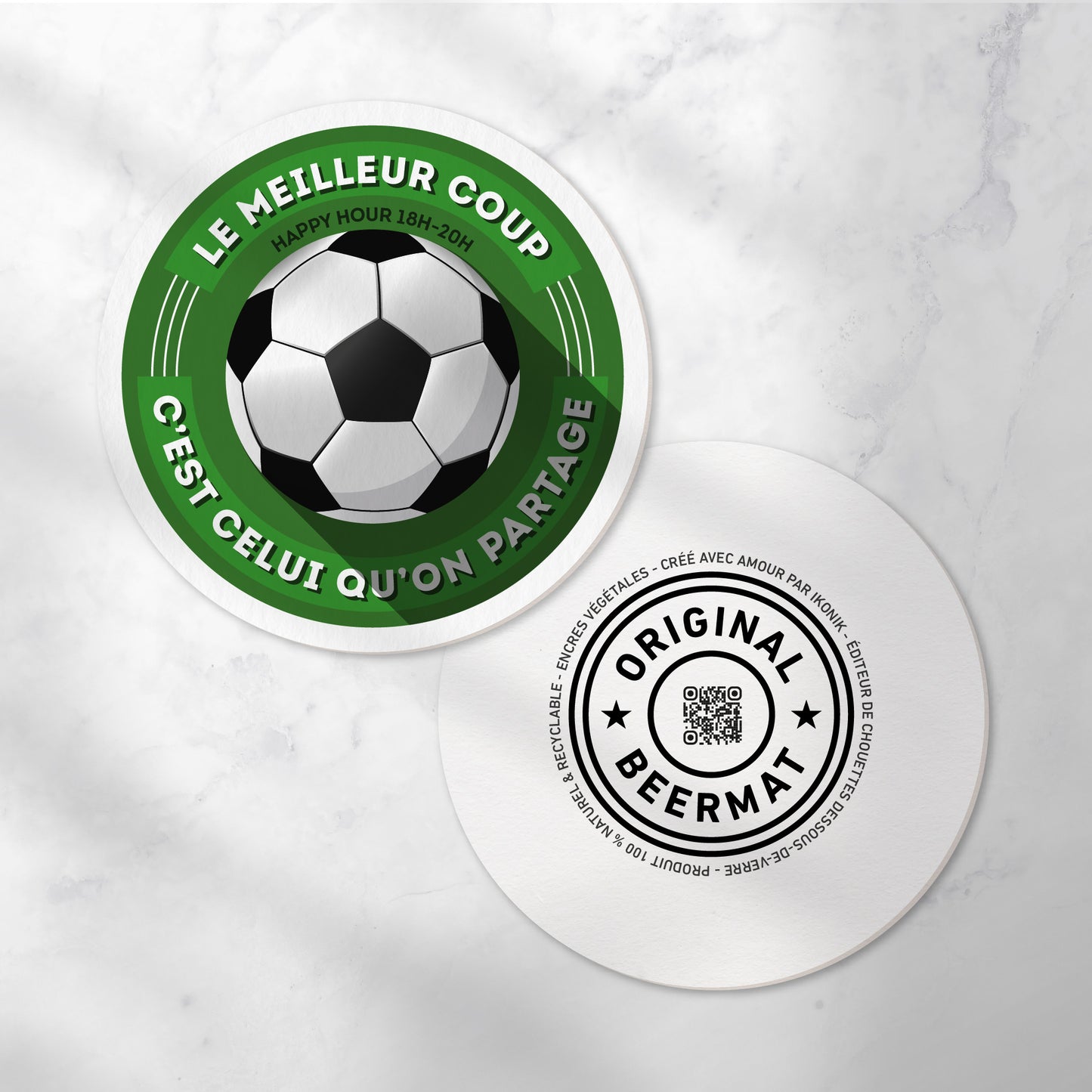 Dessous-de-verre | Football (x6)