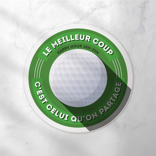 Dessous-de-verre | Golf (x6)