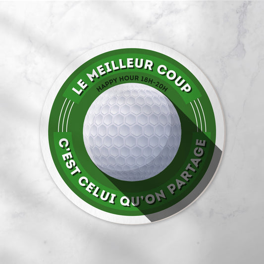 Dessous-de-verre | Golf (x6)