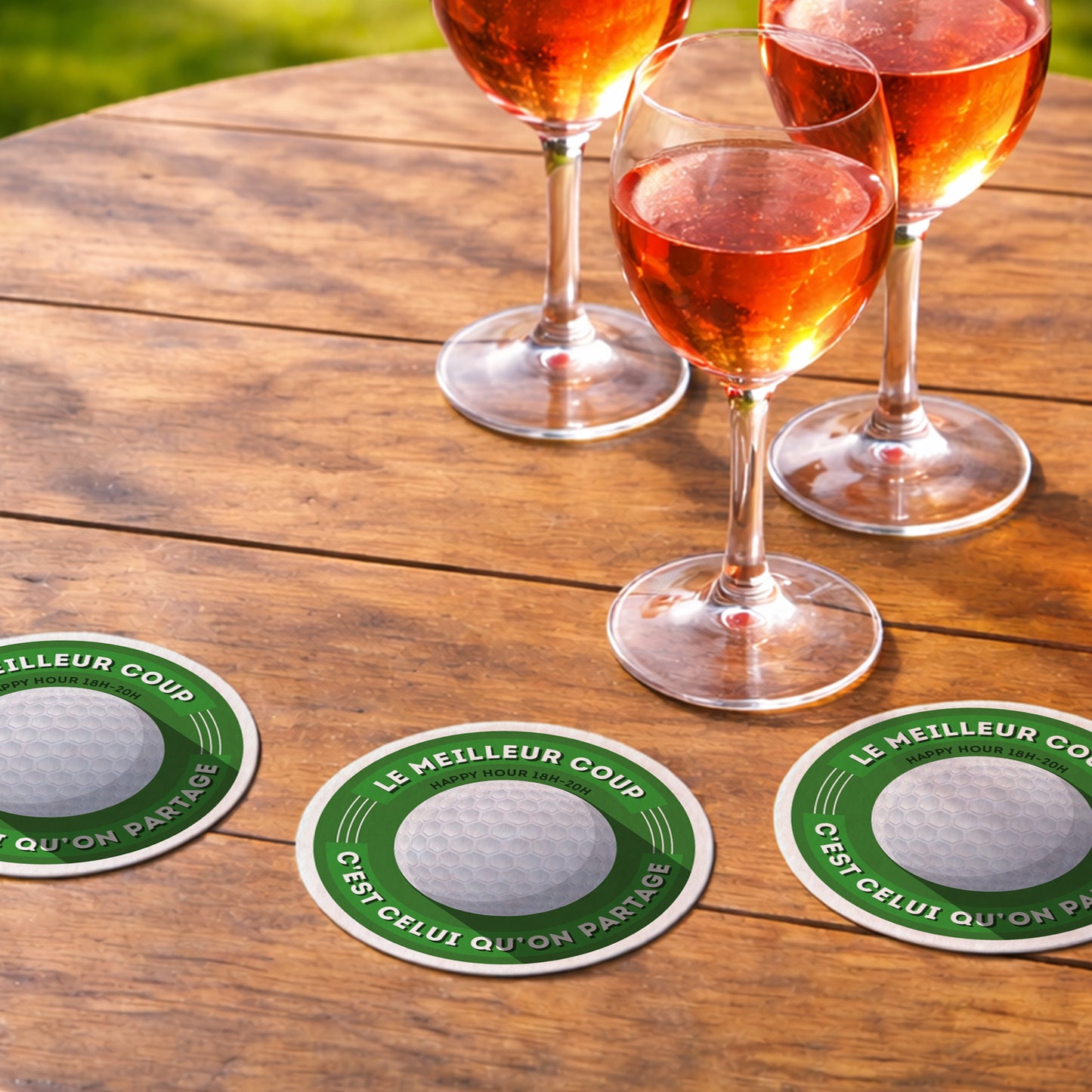 Dessous-de-verre | Golf (x6)