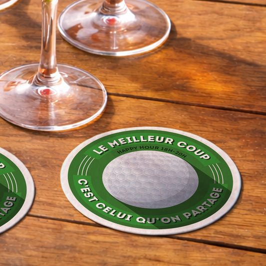 Dessous-de-verre | Golf (x6)