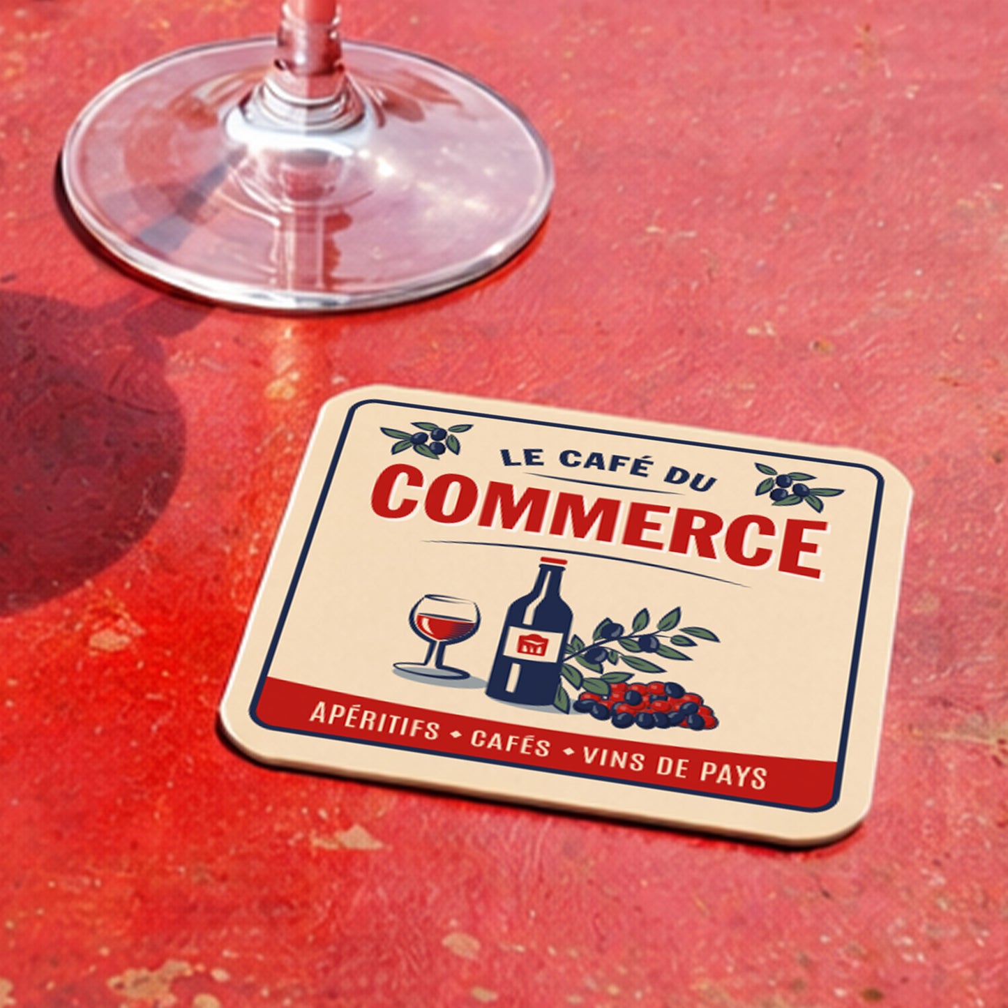 Coasters | Le Café du Commerce (x6)