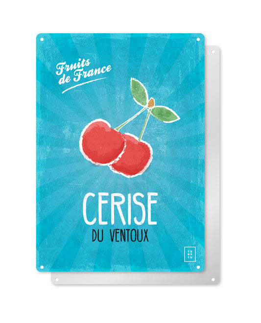 Ventoux Cherry Decor Plaque | FRUITS DE FRANCE