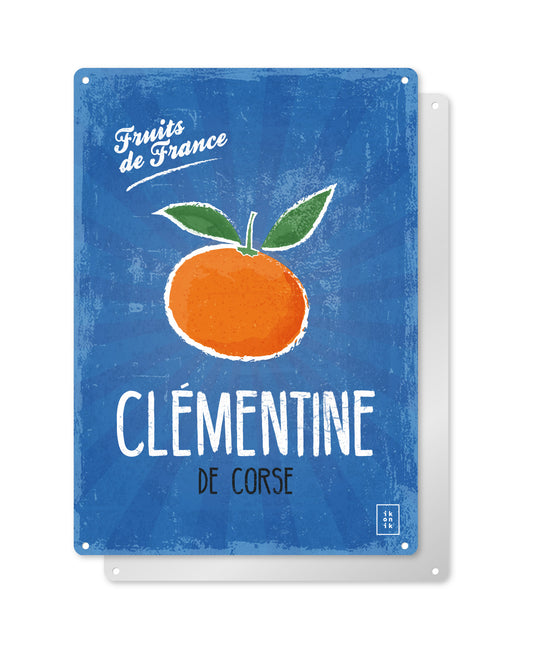 Corsican clementine decorative sign | FRUITS DE FRANCE