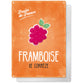 Corrèze raspberry decor plaque | FRUITS DE FRANCE