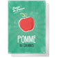 Calvados apple decorative sign | FRUITS DE FRANCE