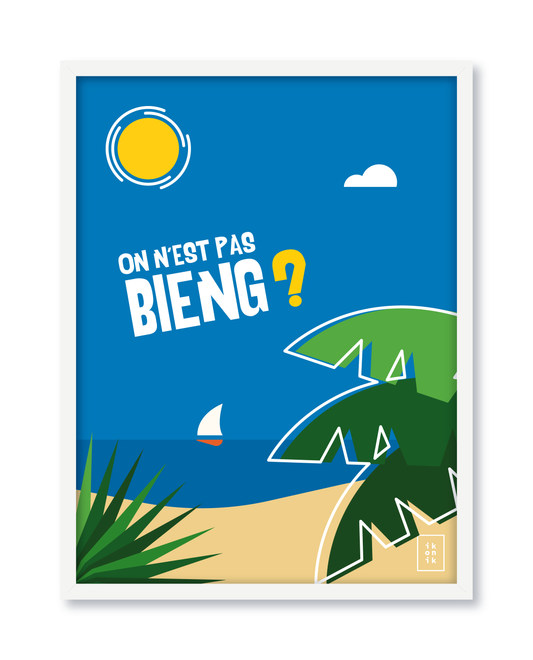 <tc>The beach poster | On n'est pas bieng ?</tc>