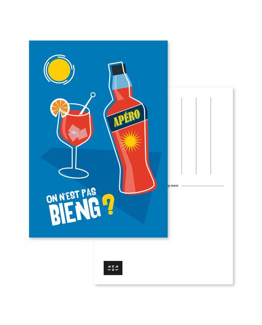 <tc>The Spritz postcard | On n'est pas bieng ?</tc>