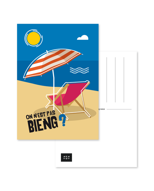 <tc>The deck chair postcard | On n'est pas bieng ?</tc>