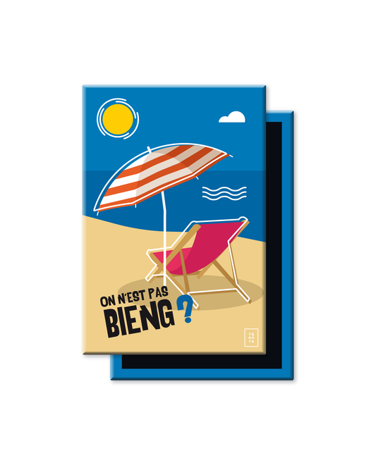 <tc>The deck chair magnet | On n'est pas bieng ?</tc>