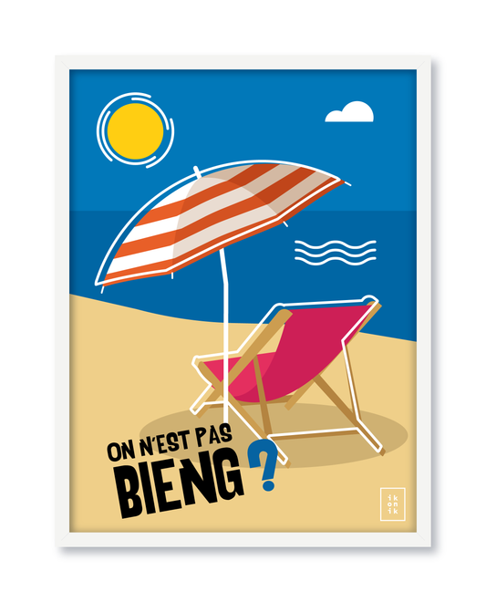 Affiche Le Transat | On n'est pas bieng ?