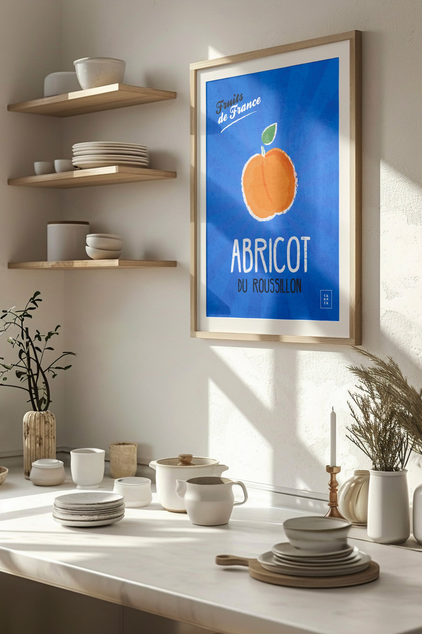 Affiche Abricot | Fruits de France