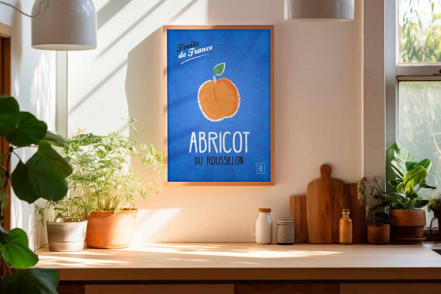 Apricot Poster | Fruits of France