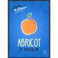 Affiche Abricot | Fruits de France