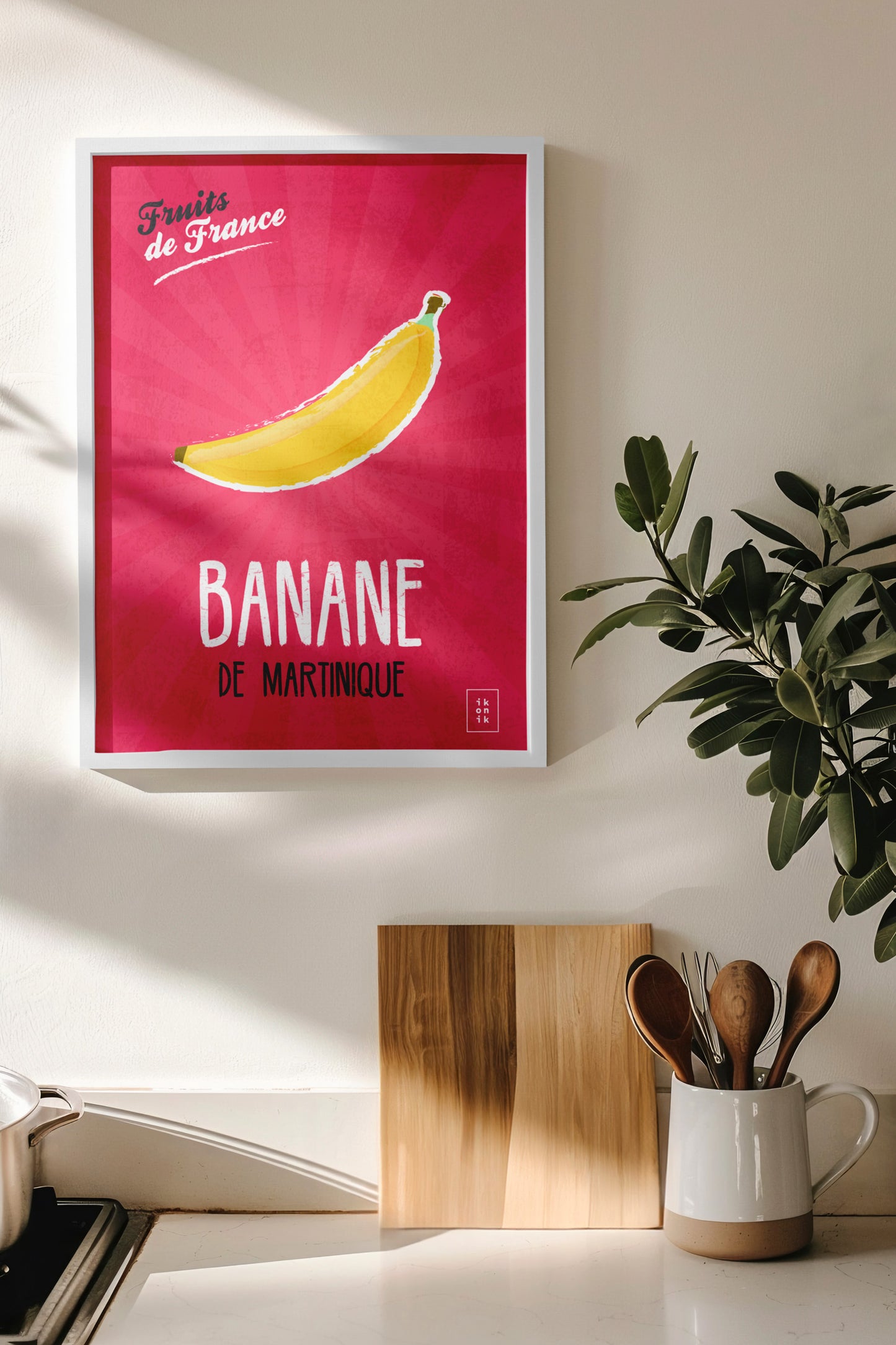 Affiche Banane | Fruits de France