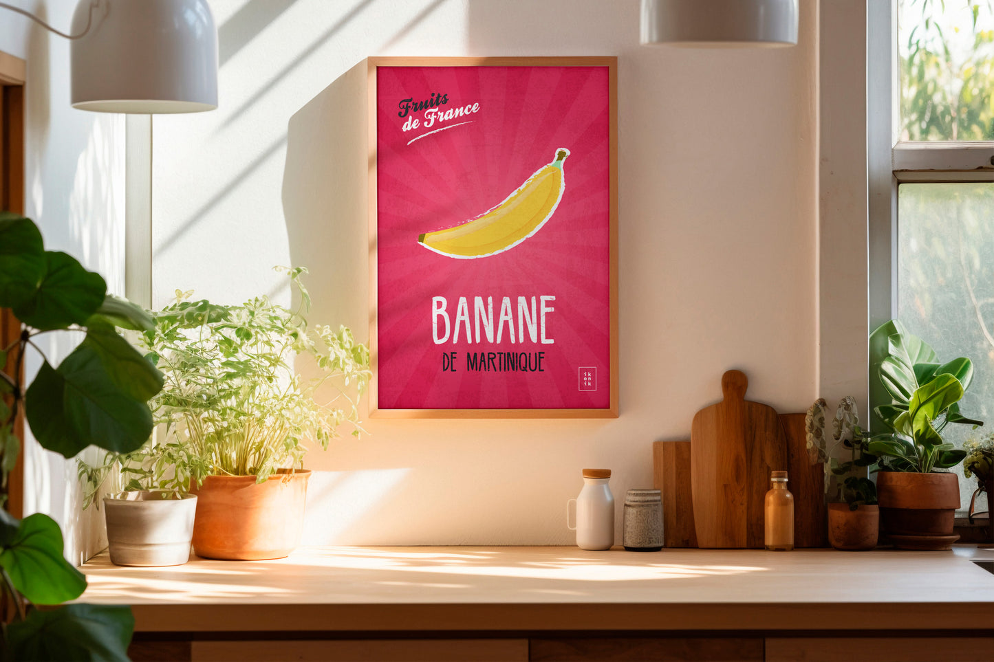 Affiche Banane | Fruits de France