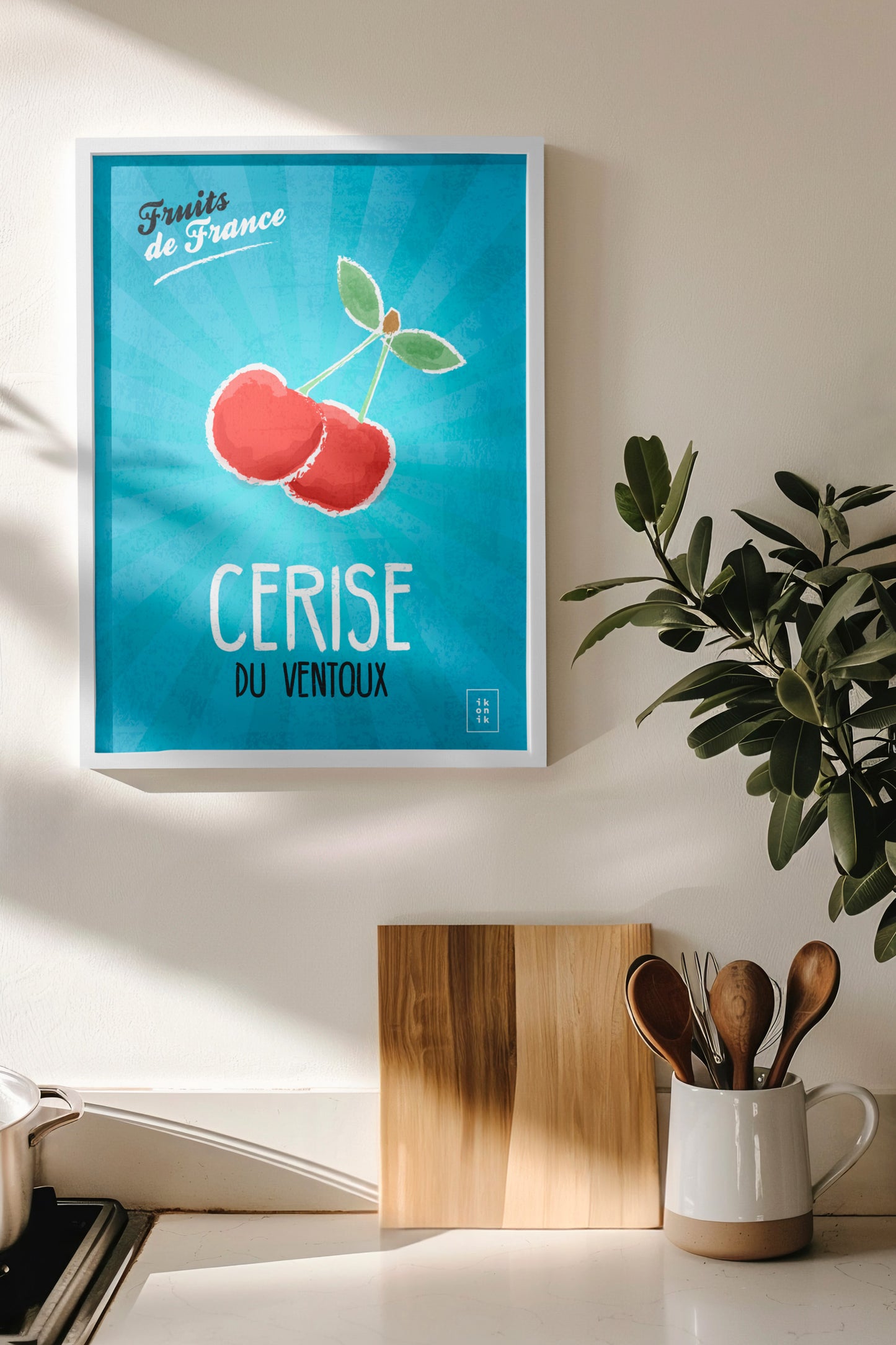 Cherry Poster | Fruits of France