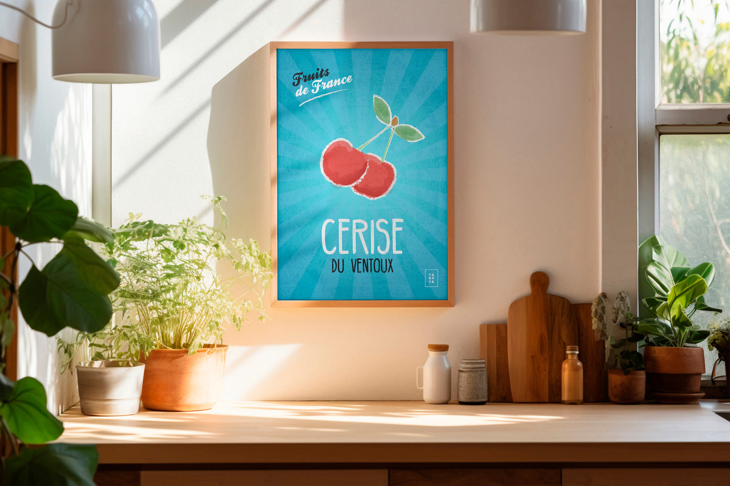 Cherry Poster | Fruits of France