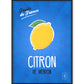 Affiche Citron | Fruits de France