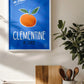 Affiche Clémentine | Fruits de France