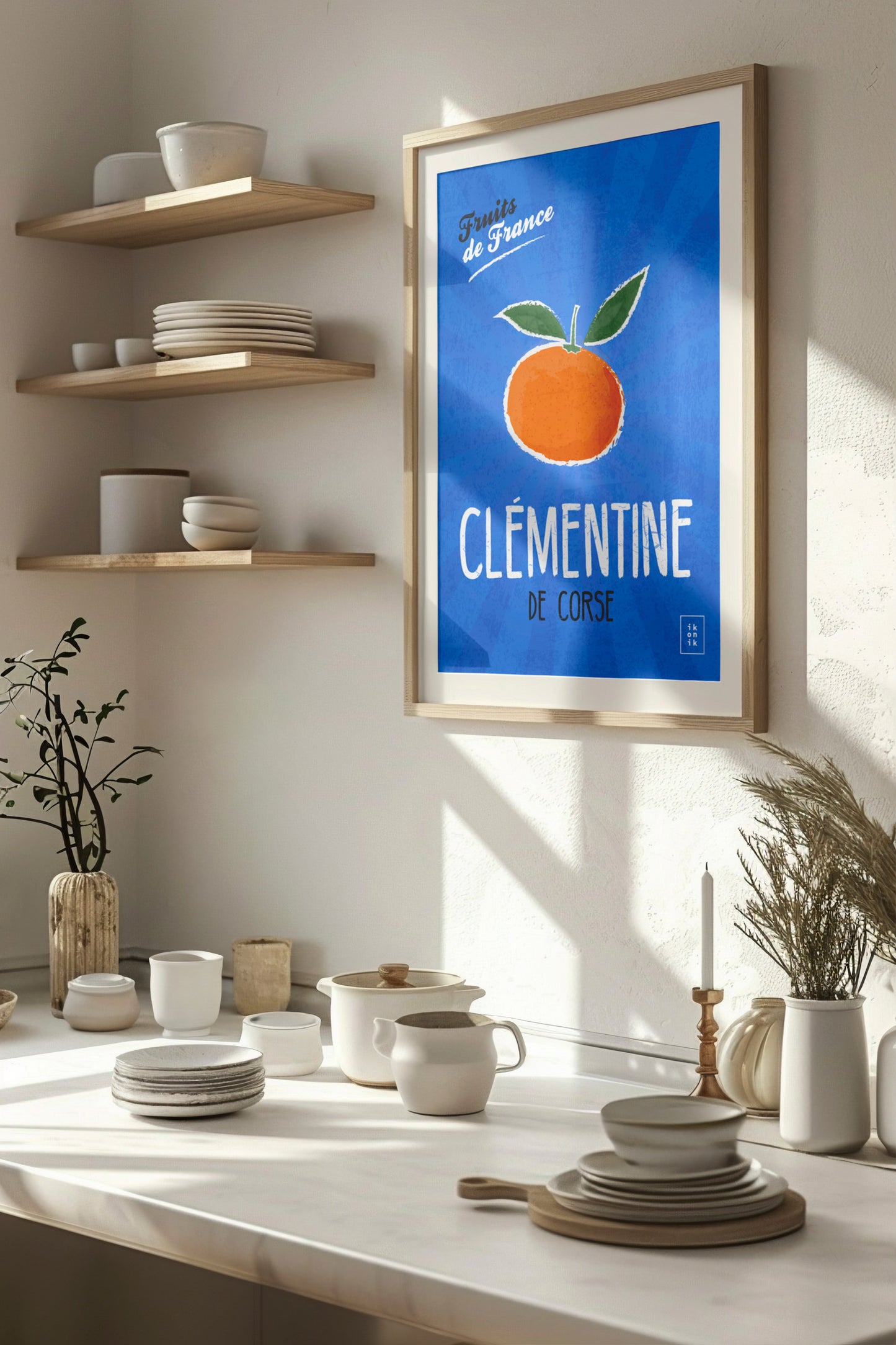 Affiche Clémentine | Fruits de France