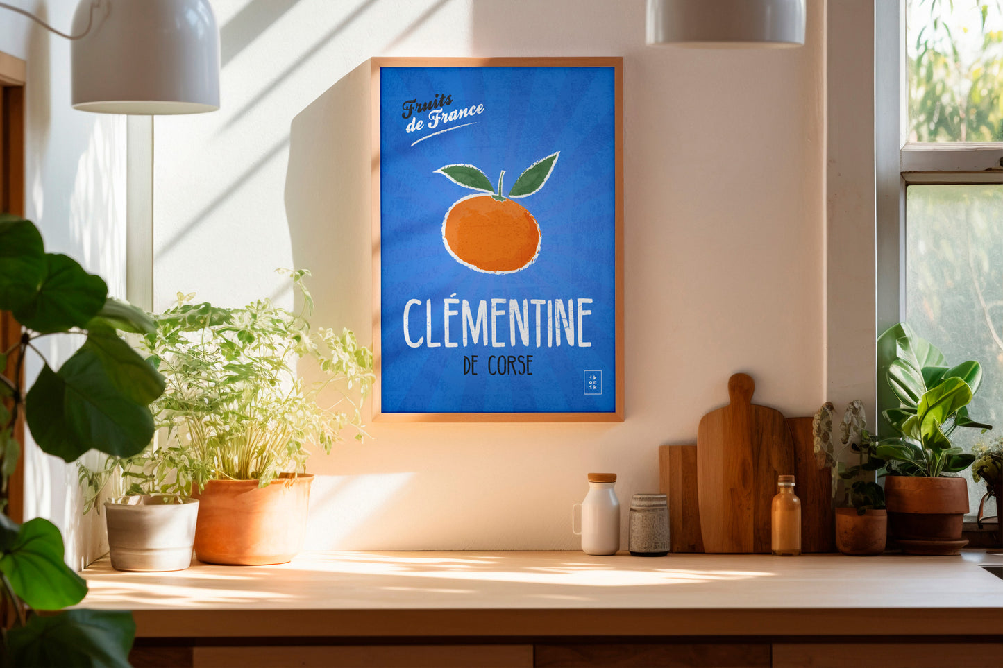 Affiche Clémentine | Fruits de France