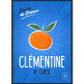 Affiche Clémentine | Fruits de France