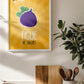 Fig Poster | Fruits of France