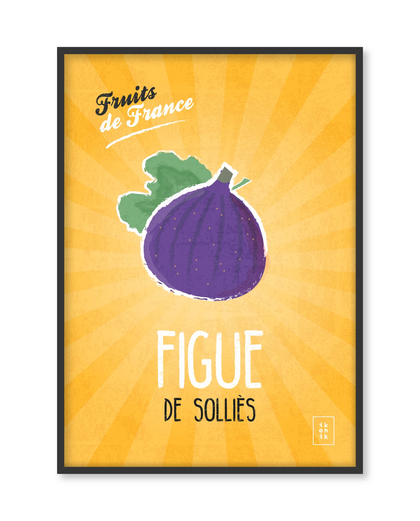 Affiche Figue | Fruits de France