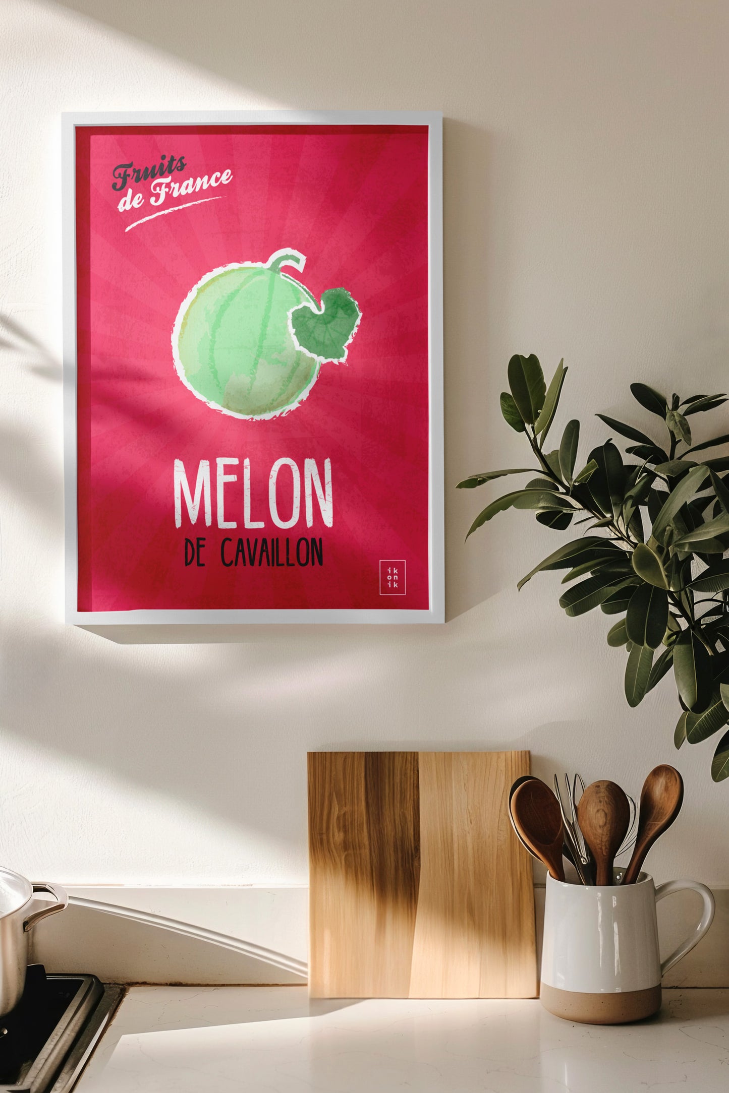 Melon Poster | Fruits of France