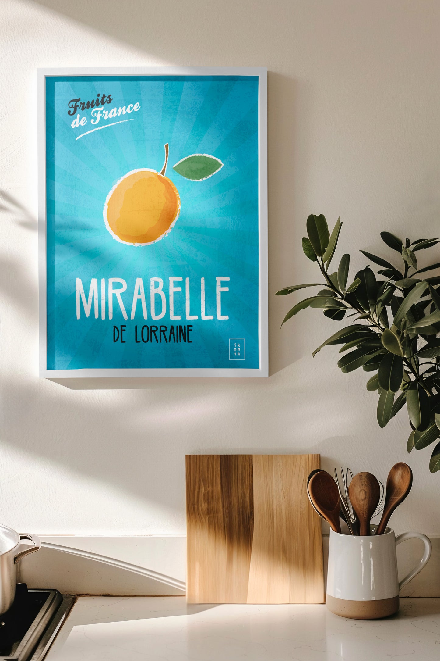 Affiche Mirabelle | Fruits de France