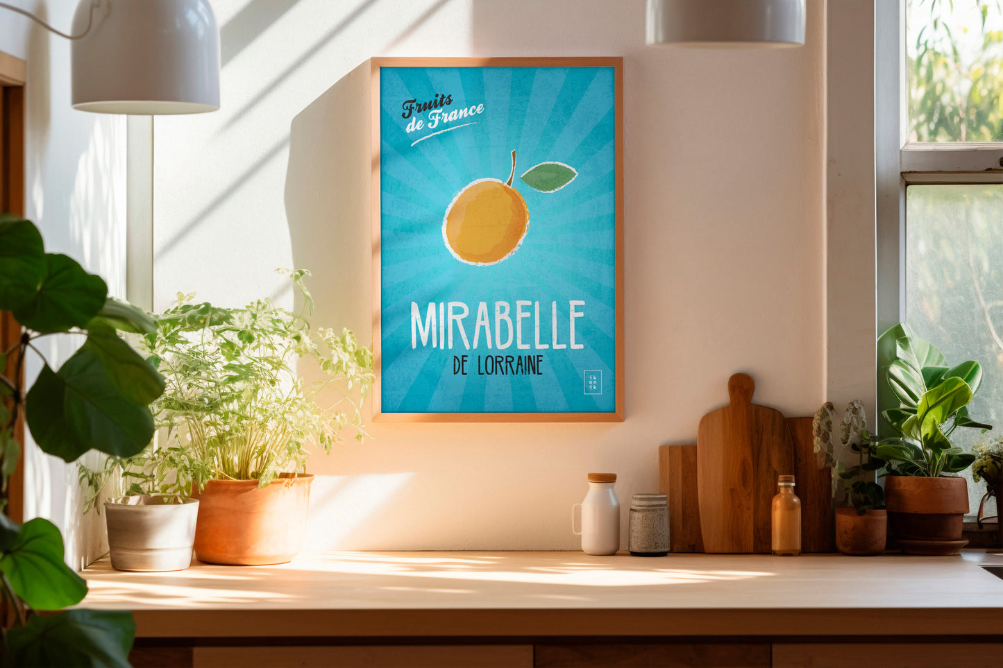 Affiche Mirabelle | Fruits de France