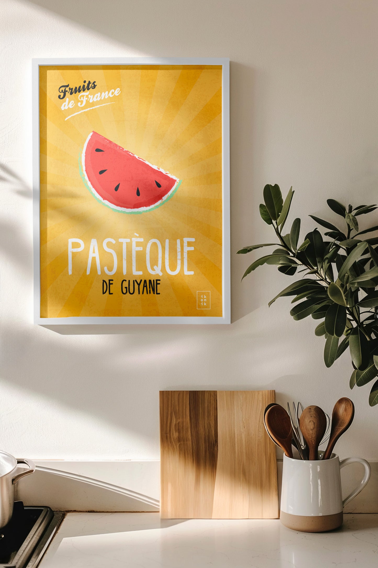 Affiche Pastèque | Fruits de France