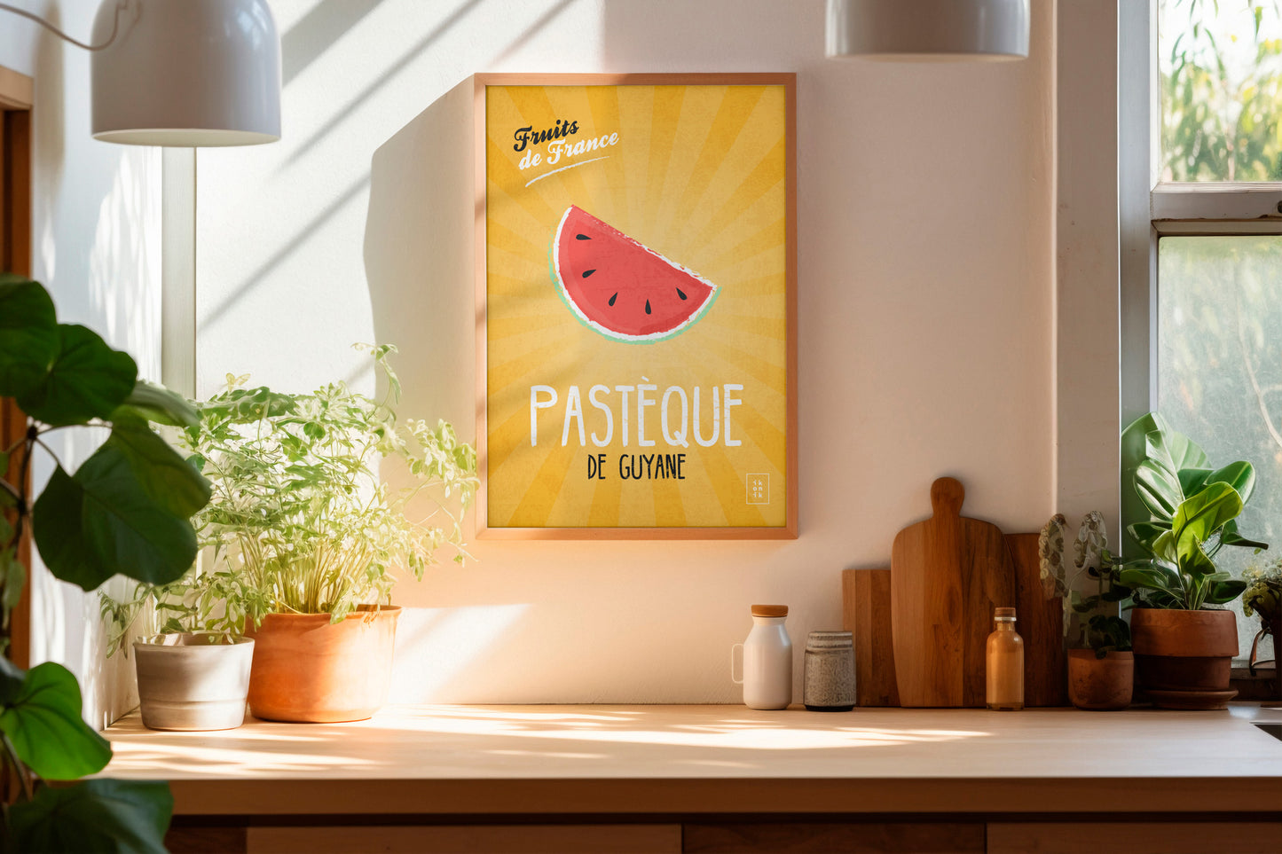 Watermelon Poster | Fruits of France